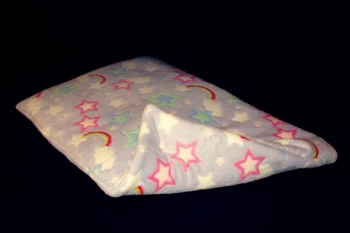 Wellnessdecke de luxe 50x40 cm Regenbogen